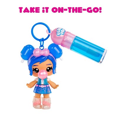 Yummiland x Licensed Sweets Lip Gloss Doll: Blow Pop Includes DIY Lip Gloss + Removable Keychain