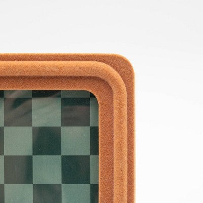 5"x5" Flocked Picture Frame Orange Square - Bullseye's Playground