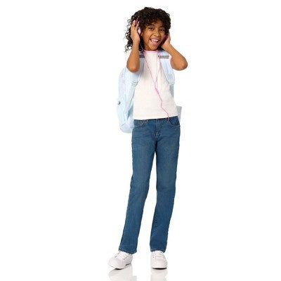 Locker Club Elevated Backpack Set with Pencil Case and Headphones - Blue Stripe Ribbons