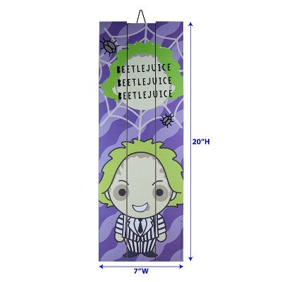 Warner Bros. 20" Beetlejuice Halloween Wall Decor with Easel