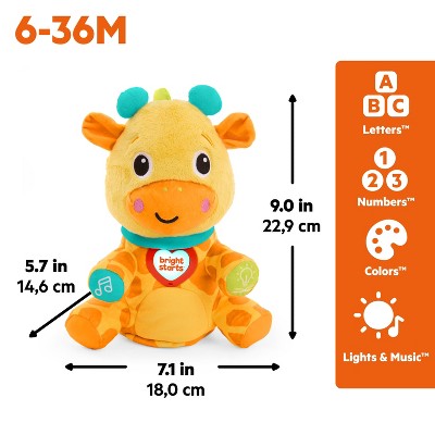 Bright Starts Chat & Cuddle Giraffe Musical Plush Toy