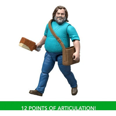 Minecraft Steve Action Figure & Accessories 4'' Toy Set Inspired by a Minecraft Movie
