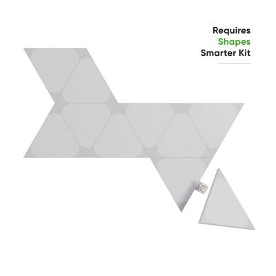 Nanoleaf 10pk Shapes Triangle Mini Expansion LED Light Kit