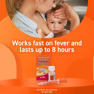 Motrin Infant's Berry Flavored Drops - 0.5 fl oz