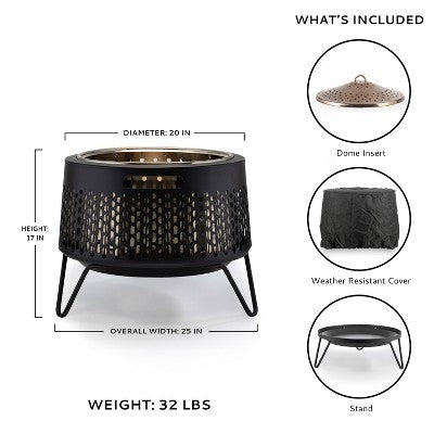 TIKI Huddle Firepit (LOCAL PICKUP ONLY)