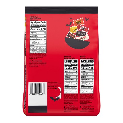 HERSHEY'S Chocolate Assorted Halloween Candy Variety Miniatures - 35.93oz/115pc