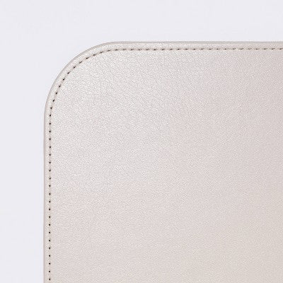 Faux Leather Mouse Pad Light Pink - Threshold