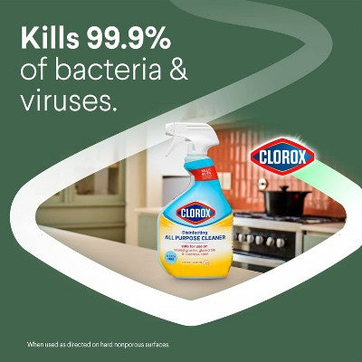 Clorox Lemon All Purpose Liquid Cleaner Refill - 64 fl oz