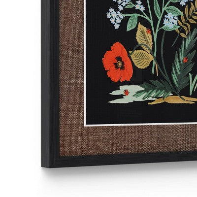 Rifle Paper Co. x Target 16"x20" Botanical Poster Framed Wall Art Print Set of 2 (LOCAL PICKUP ONLY)