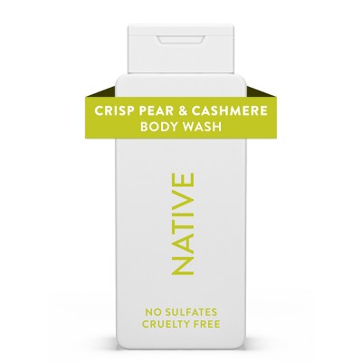 Native Limited Edition Fall Getaway Body Wash - Crisp Pear & Cashmere - 18 fl oz: Sulfate-Free, For Sensitive Skin