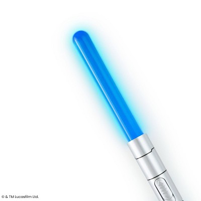 Yoobi Star Wars 2pk Light Up Ballpoint Pens, 1.0mm Black Ink - Blue/Red Lightsaber, School Supplies