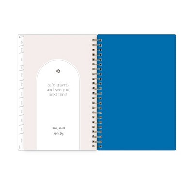 Rhi James for Blue Sky Weekly/Monthly Planner 15 Month Wirebound 5"x8" Clear Multi Cover - Atrani Lemons