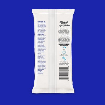 Summer's Eve Ultimate Odor Protection Feminine Wipes with Boric Acid - 32ct