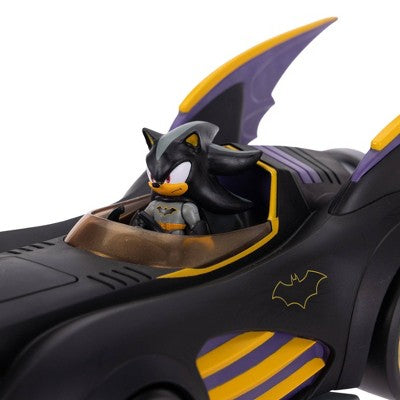 DC X Sonic the Hedgehog 2.5" Shadow + Batmobile