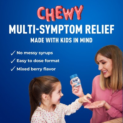 Mucinex Kids' Mighty Chews CCF - Daytime Tablets - Acetaminophen - 16ct