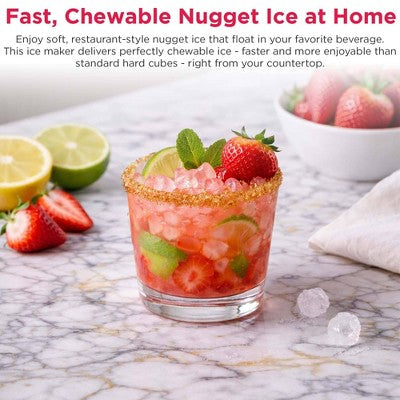 Frigidaire Gallery 44lbs Nugget Ice Maker with Touch Controls Black (LOCAL PICKUP ONLY)