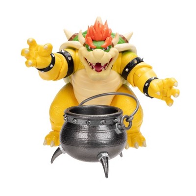 The Super Mario Galaxy Movie - 6" Bowser Figure with Cauldron Accessory