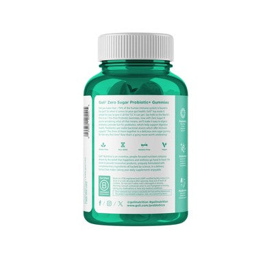 Goli Nutrition Pre Post Probiotics Sugar Free Vegan Dietary Supplement Gummies - 60ct