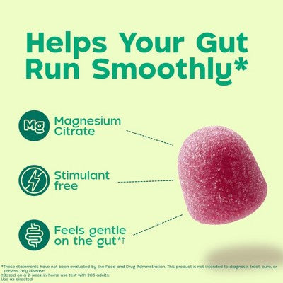 Dulcolax Daily Gut Support Gummies - Berry - 60ct