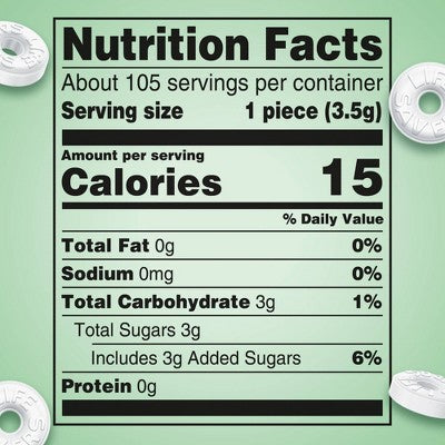 Life Savers Wint-O-Green Breath Mints Hard Candy, Sharing Size - 13oz