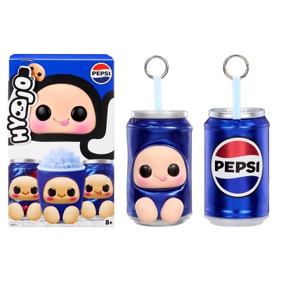 Hyojo Pepsi Blind Box Series Squishy Collectible Pepsi Can Fountain Drink with Keychains Ages 16+