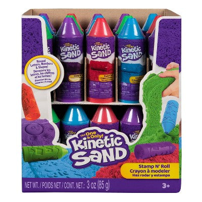 Kinetic Sand Stamp N'Roll