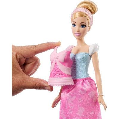 Disney Princess 2 in 1 Stories Cinderella 11.5" Fashion Doll Set and Accessories