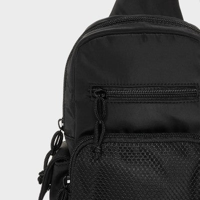 Boys' Sling Crossbody Bag Backpack - art class Black