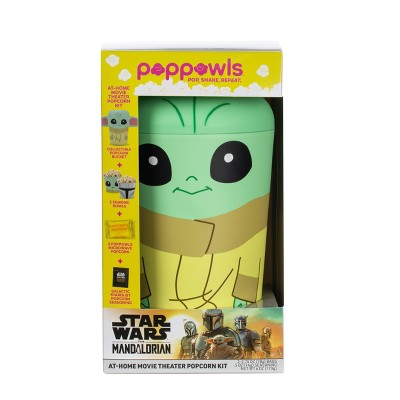 Poppowls Mandalorian Grogu Microwave Popcorn Kit - 6oz