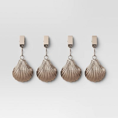 Coastal Metal Shell Tablecloth Weights - Threshold