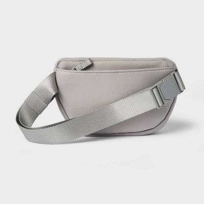 Premium Belt Bag Gray - All In Motion: Water-Resistant Knit Fanny Pack