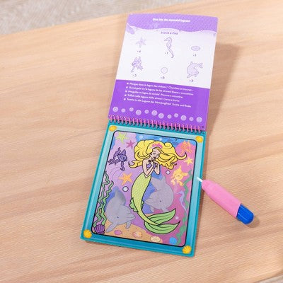 Melissa & Doug On the Go Water Wow! Reusable Water-Reveal Activity Pad - Fairy Tale