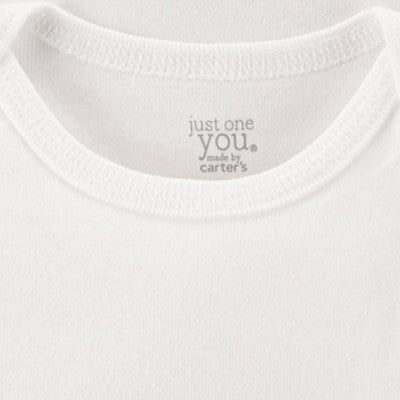 Carter's Just One You Baby 4pk Short Sleeve Bodysuit - White 18M