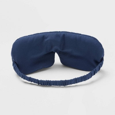 Quilted Jersey Eye Mask - Auden Navy Blue