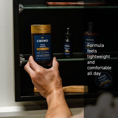 Cremo Solid Antiperspirant Palo Santo - 2.65oz