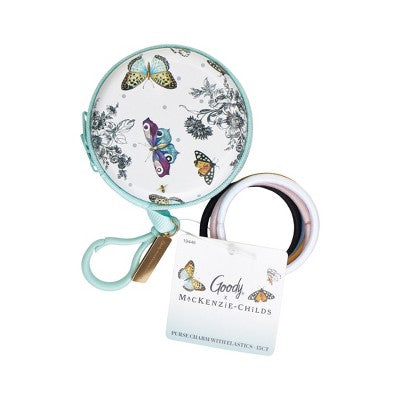 Goody x MacKenzie Childs Elastic Pouch - Butterfly - 10ct