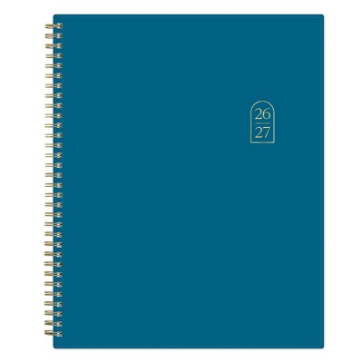 Rhi James for Blue Sky Weekly/Monthly Planner 15 Month Wirebound 8.5"x11" Solid - Indigo