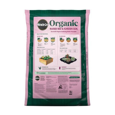 Miracle-Gro Organic Raised Bed and Garden Soil 1 cu. ft. (LOCAL PICKUP ONLY)