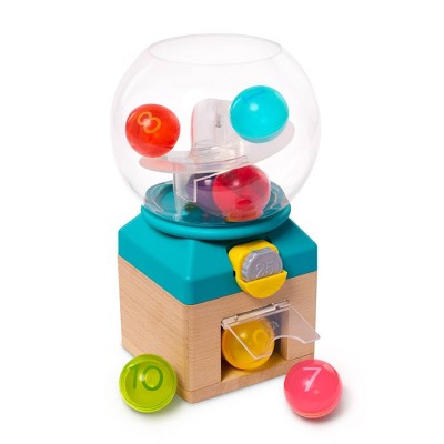 B. toys Rainbow Gumballs - Colors & Numbers Gumball Machine