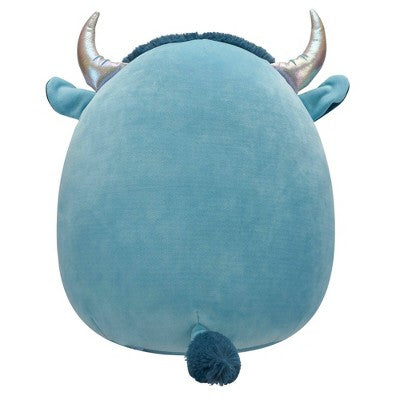 Squishmallows 14" Bison Stuffed Animal: Character Theme, Creative Thinking Focus, Polyester Material