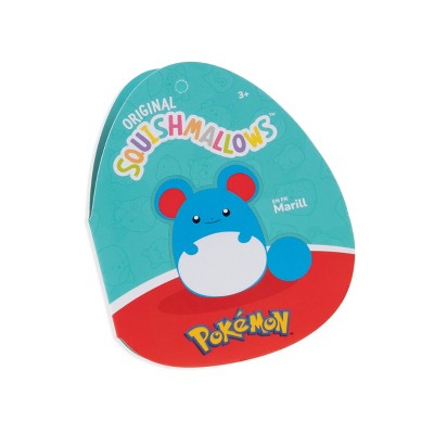 Pokemon Squishmallows Marill 20" Plush