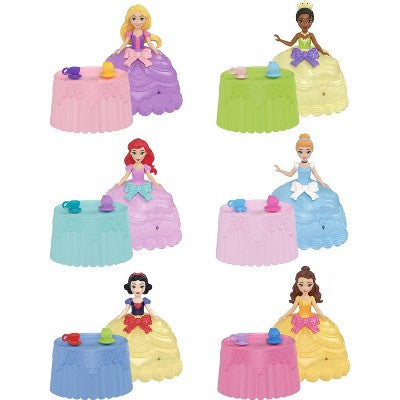 Disney Princess Cupcake Small Doll Reveal with 5 Surprises Including Doll & 2 Accessories