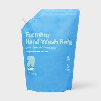 Foaming Hand Soap Refill - Ocean Breeze & Bergamot - 30oz - up&up