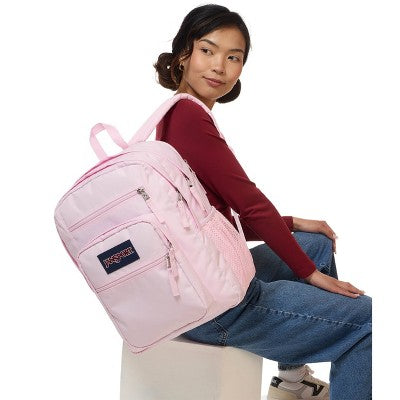 JanSport Big Student 17" Backpack Fits up to 15" Laptop Water Resistant - Pink