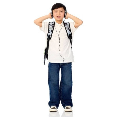 Locker Club Backpack Set with Lunch Box and Headphones - Camo