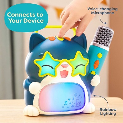 B. toys Purrfect Pitch Karaoke - Portable Cat Karaoke Machine