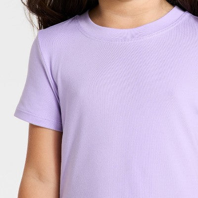 Toddler Girls' Gym Active T-Shirt - All In Motion Lilac Purple 3T