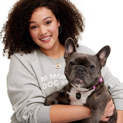 Color Blocked Dog Collar - Pink Tonal - The Cuddle Collab - M