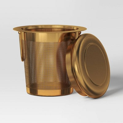 Loose Leaf Strainer Tea Accessory Gold - Threshold