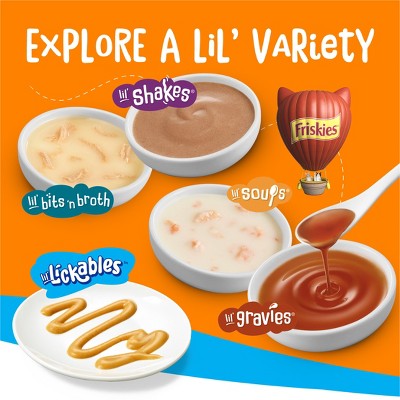 Friskies Chicken Flavor lil' Lickable Cat Treats - 2oz/4ct